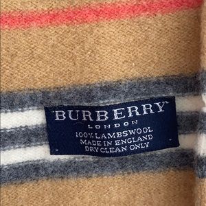 Vintage Burberry scarf